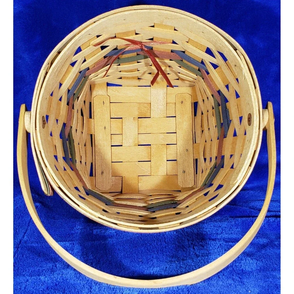 Longaberger 1996 “SHADES OF AUTUMN - MAPLE LEAF Basket” Combo Fall #13935